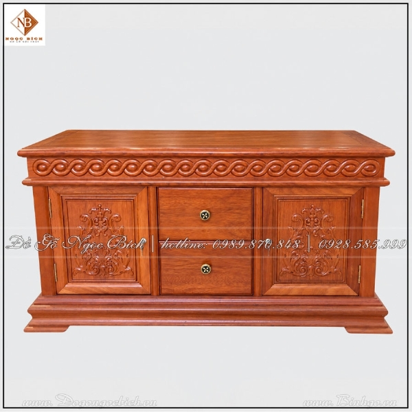 Bàn Phụ Hoa Lá Tây Tân Cổ Điển