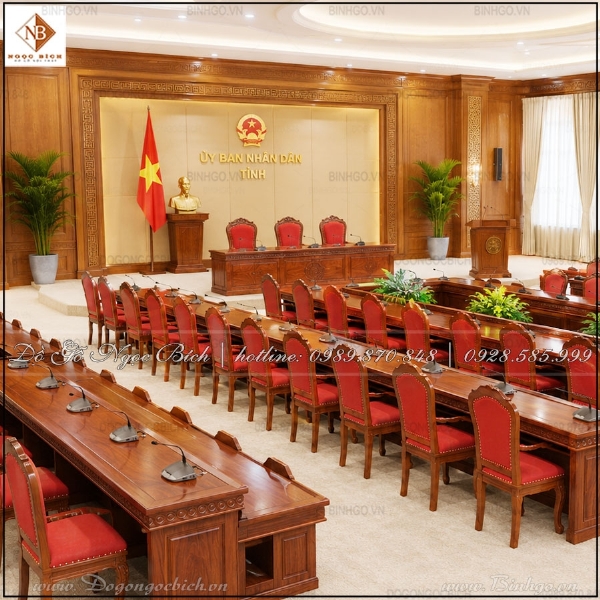 Bộ Bàn Ghế Hội Trường Cấp Nhà Nước