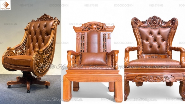 Ghế lãnh đạo nhập khẩu và sản xuất trong nước – nên chọn loại nào?