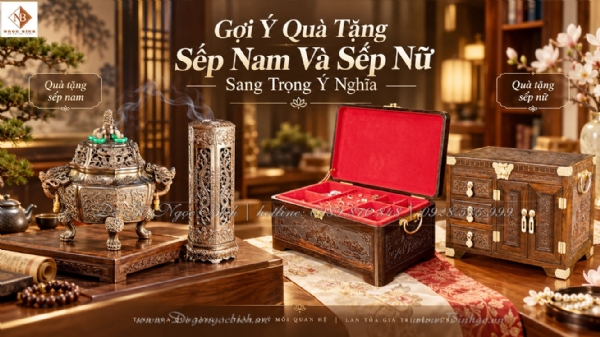 Gợi Ý Quà Tặng Sếp Nam Và Sếp Nữ Sang Trọng Ý Nghĩa