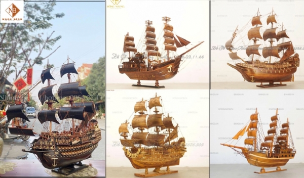 Làm thế nào để Phân Biệt chất liệu của Mô Hình Thuyền Gỗ