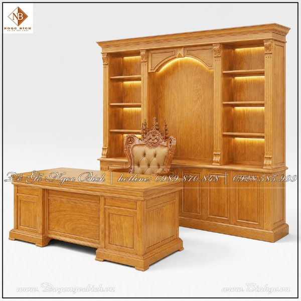 Combo nội thất phòng giám đốc diện tích 20-30m2 thiết kế hiện đại