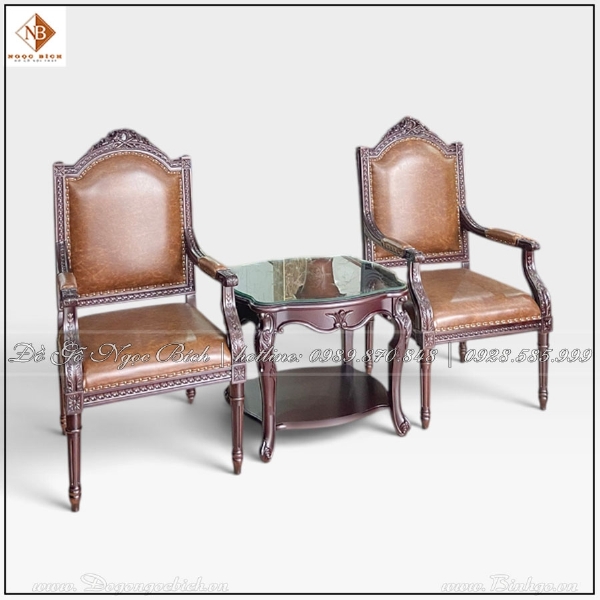 Mẫu Bàn Ghế Tiếp Khách 2 Người Cho Phòng Lãnh Đạo 