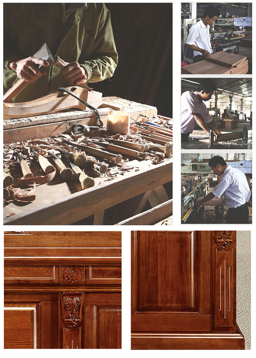 Quy trình sản xuất bàn làm việc gỗ tự nhiên