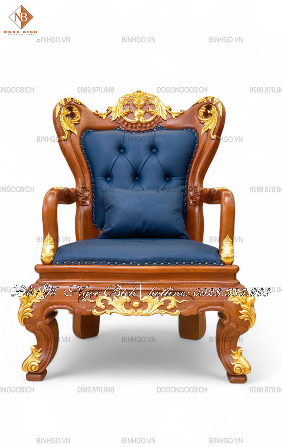 Chiếc ghế được chế tác từ chất liệu gỗ gõ đỏ , có khả năng chịu lực và chịu nhiệt tốt 