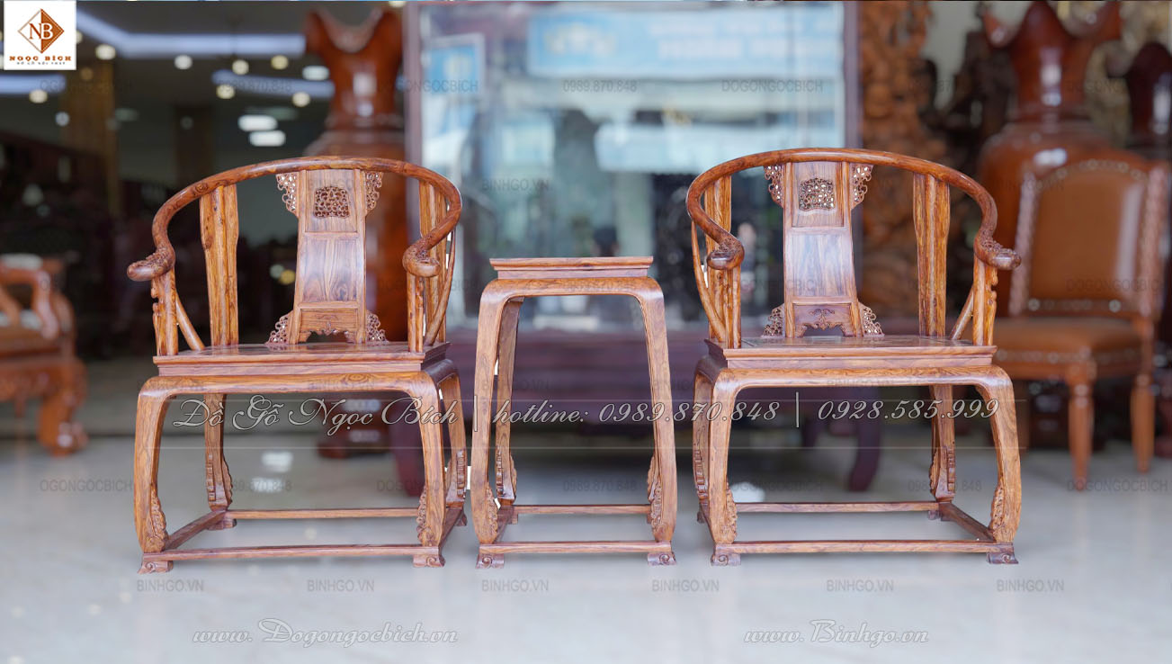 Bộ bàn ghế Minh gỗ sưa quý hiếm , sang trọng và có giá trị trường tồn 