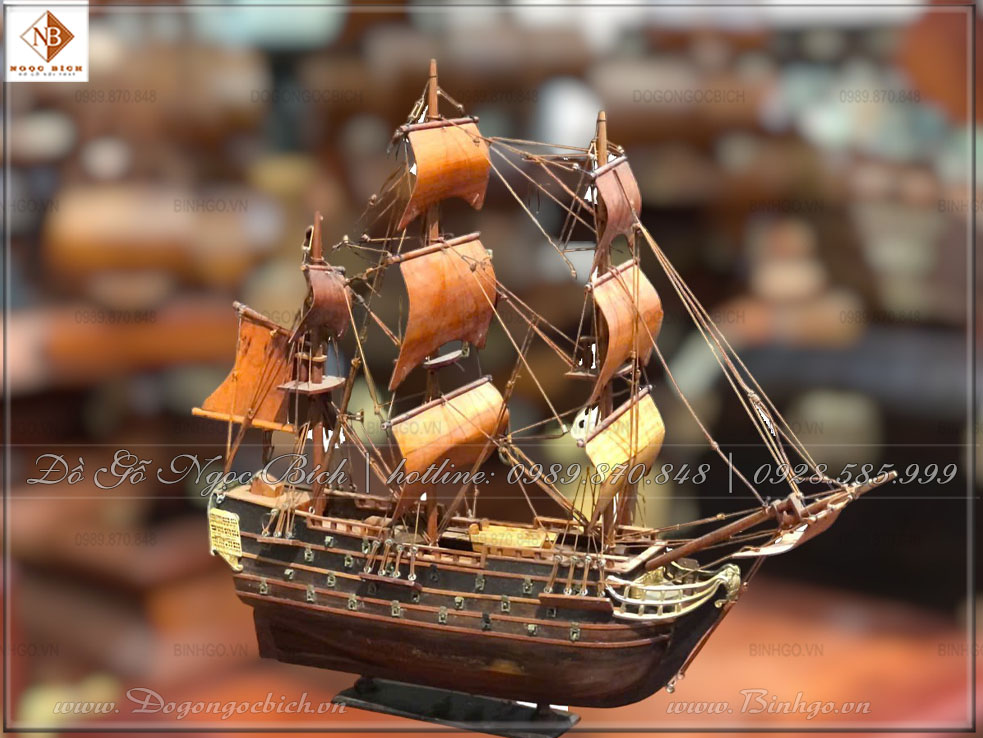 Con thuyền  mô phỏng theo Sovereign of the Sea mang đến cảm giác quyền thế – may mắn – vượng phú